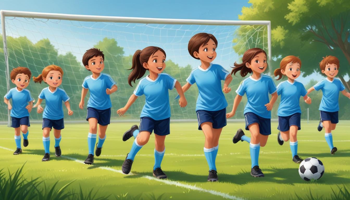 Soccer warm up exercises for kids