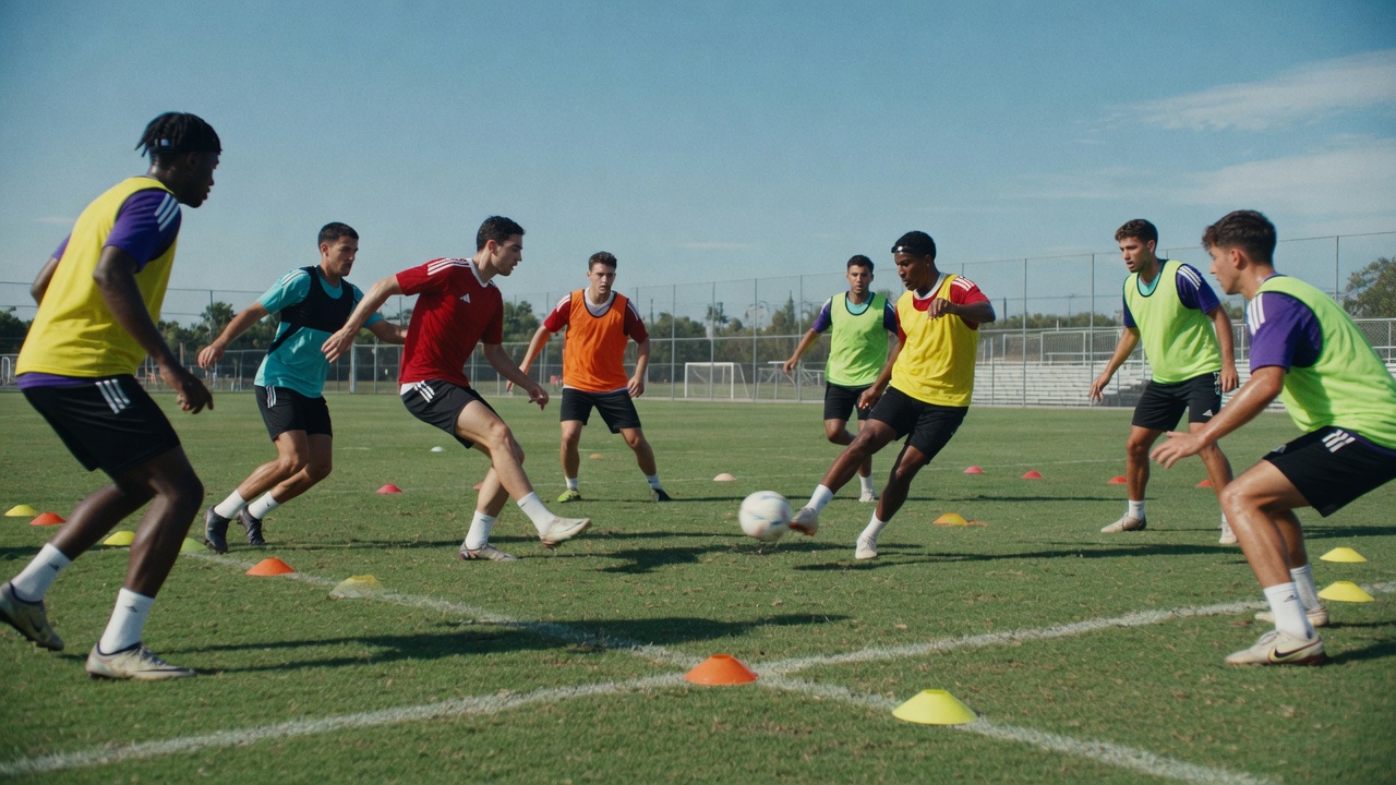 Combination play drills