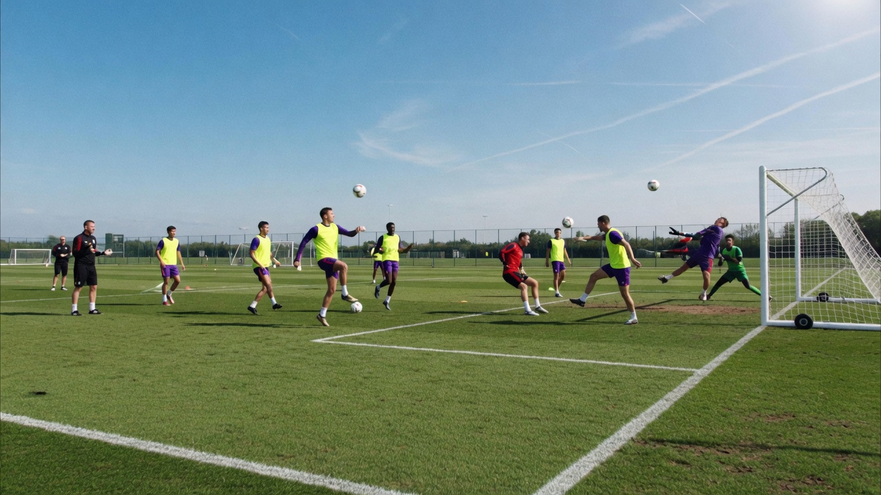 Crossing and finishing drills — Effective Finishing Drills Crossing and finishing drills — Effective Finishing Drills