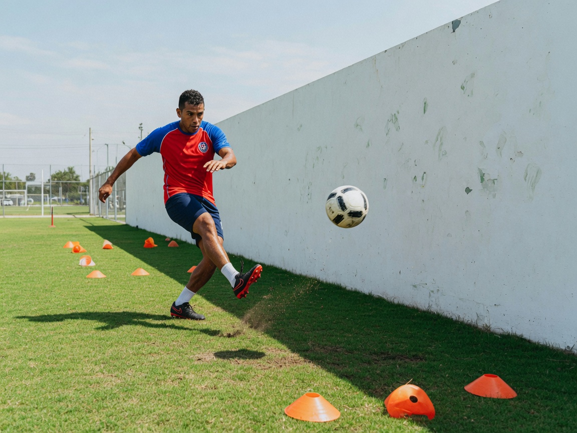 Wall pass drills