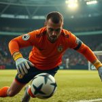 Distribution drills for goalkeepers