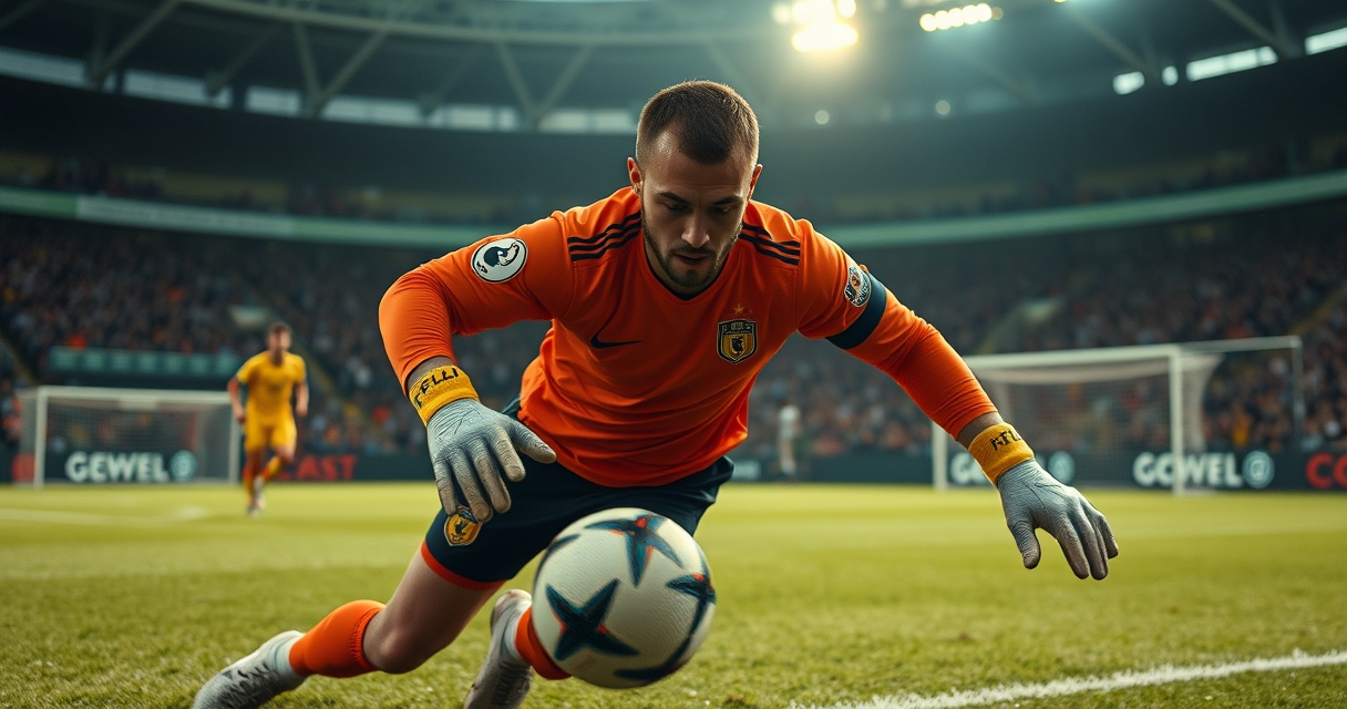 Distribution drills for goalkeepers