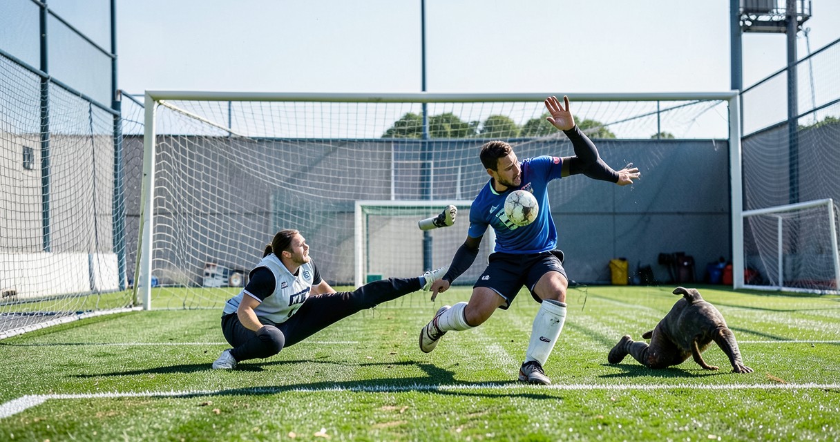 Footwork drills for goalkeepers
