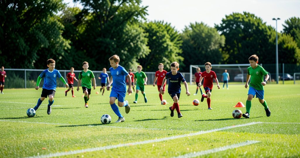 Soccer drills progression