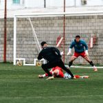 Block Shot Technique in Goalkeeping